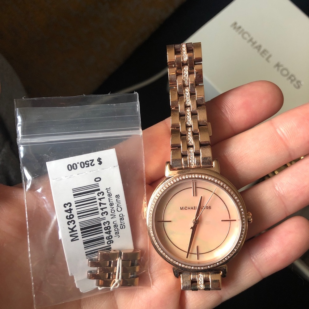 Michael Joes mother of pearl face watch